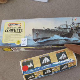 MaxSold Auction: This auction features Matchbox Flower Class Corvette ship model, office Deck, cabinet, field guide books, Ikea chair and stool, rocking chair, Bartlett prints, art, camera lot, law book lot, Hoover canister vacuum, folio book collection, filing cabinet, bookshelves, and much more!